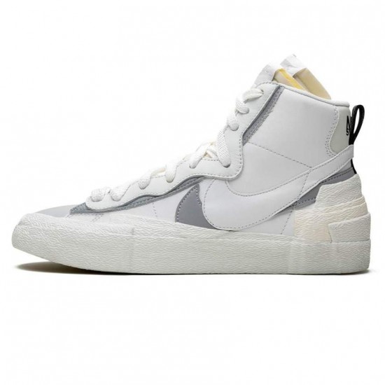 Sacai x Nike Blazer Mid 'White Grey'